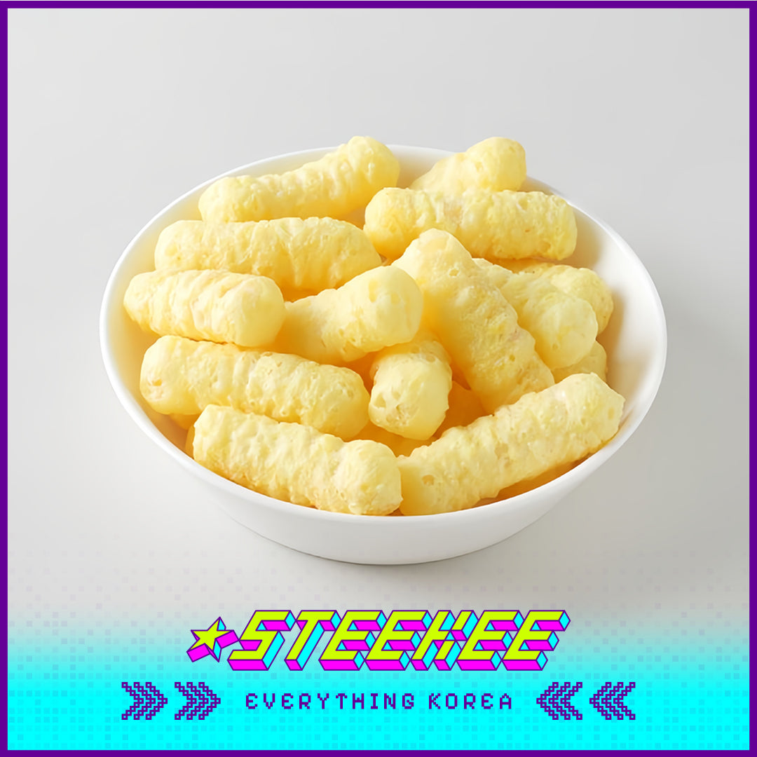 Simplus Sweet Banana Corn Crisp 80g by Steekee Korea 4181