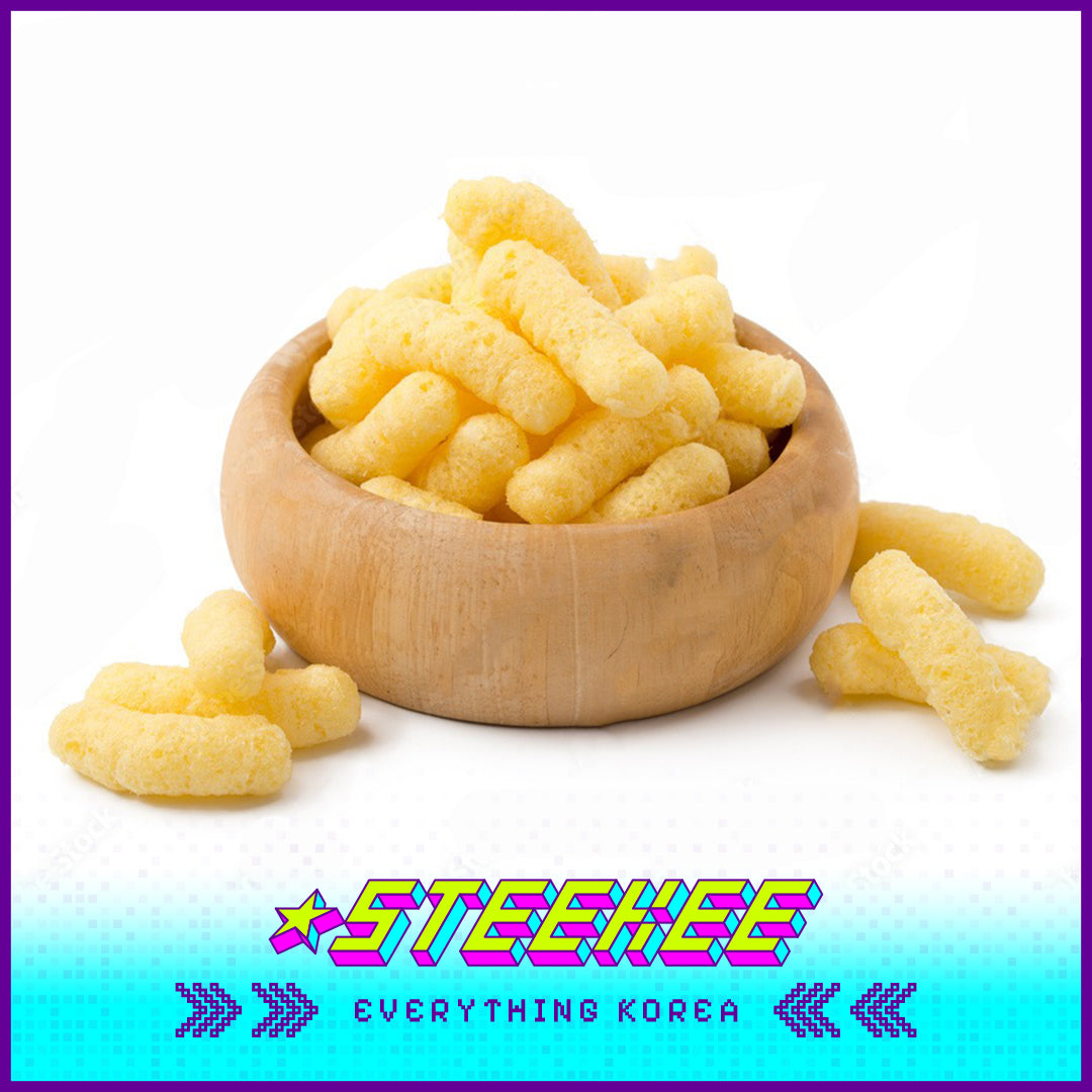 Simplus Sweet Banana Corn Crisp 80g by Steekee Korea 4181