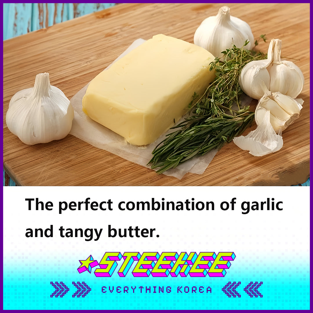 Simplus Large Capacity Butter Garlic Scallop Cheese Shrimp Chips Snacks by Steekee Korea 4183