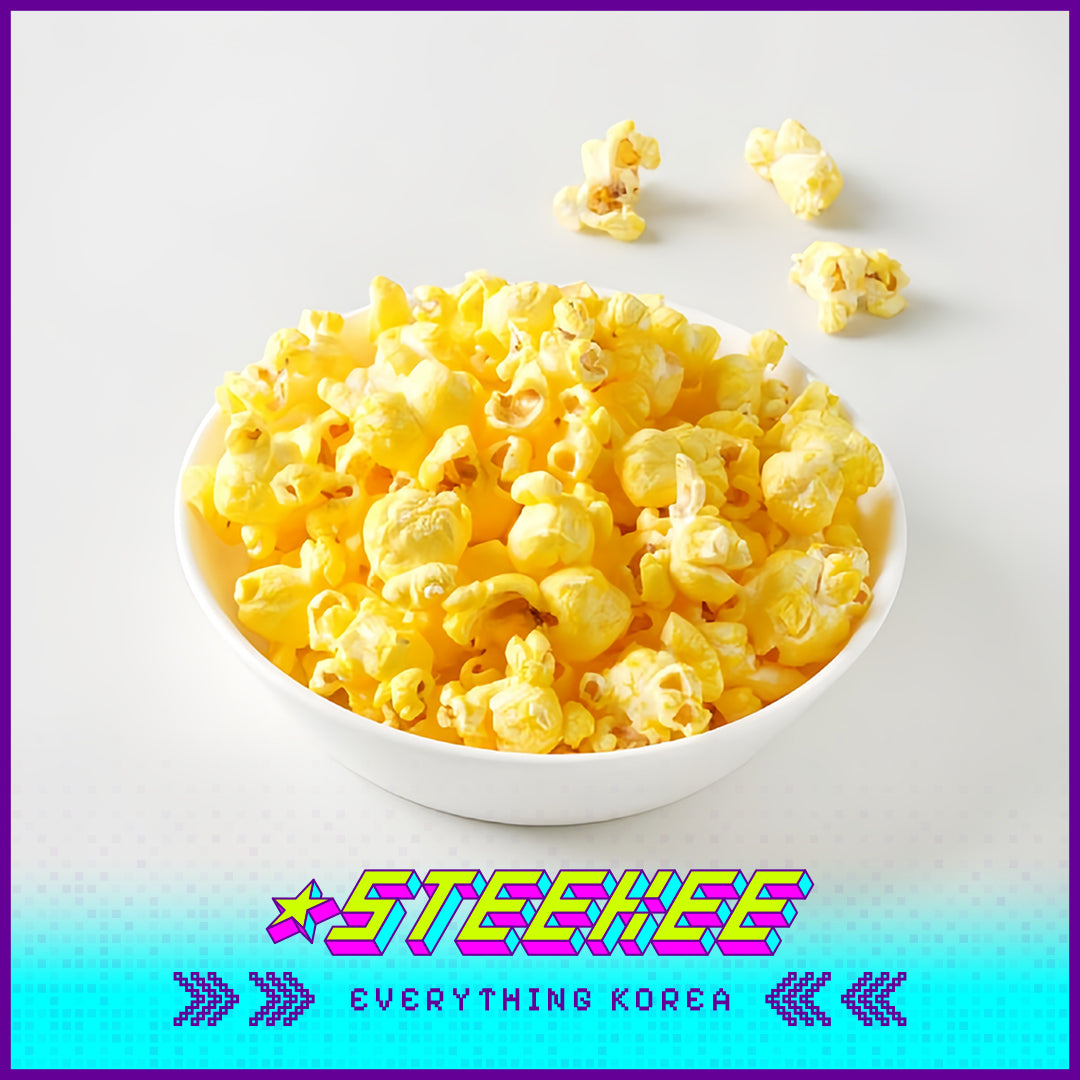 Simplus Caramel Butter Flavor Crispy Popcorn by Steekee Korea 4190
