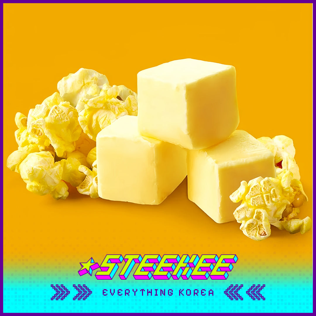 Simplus Caramel Butter Flavor Crispy Popcorn by Steekee Korea 4190