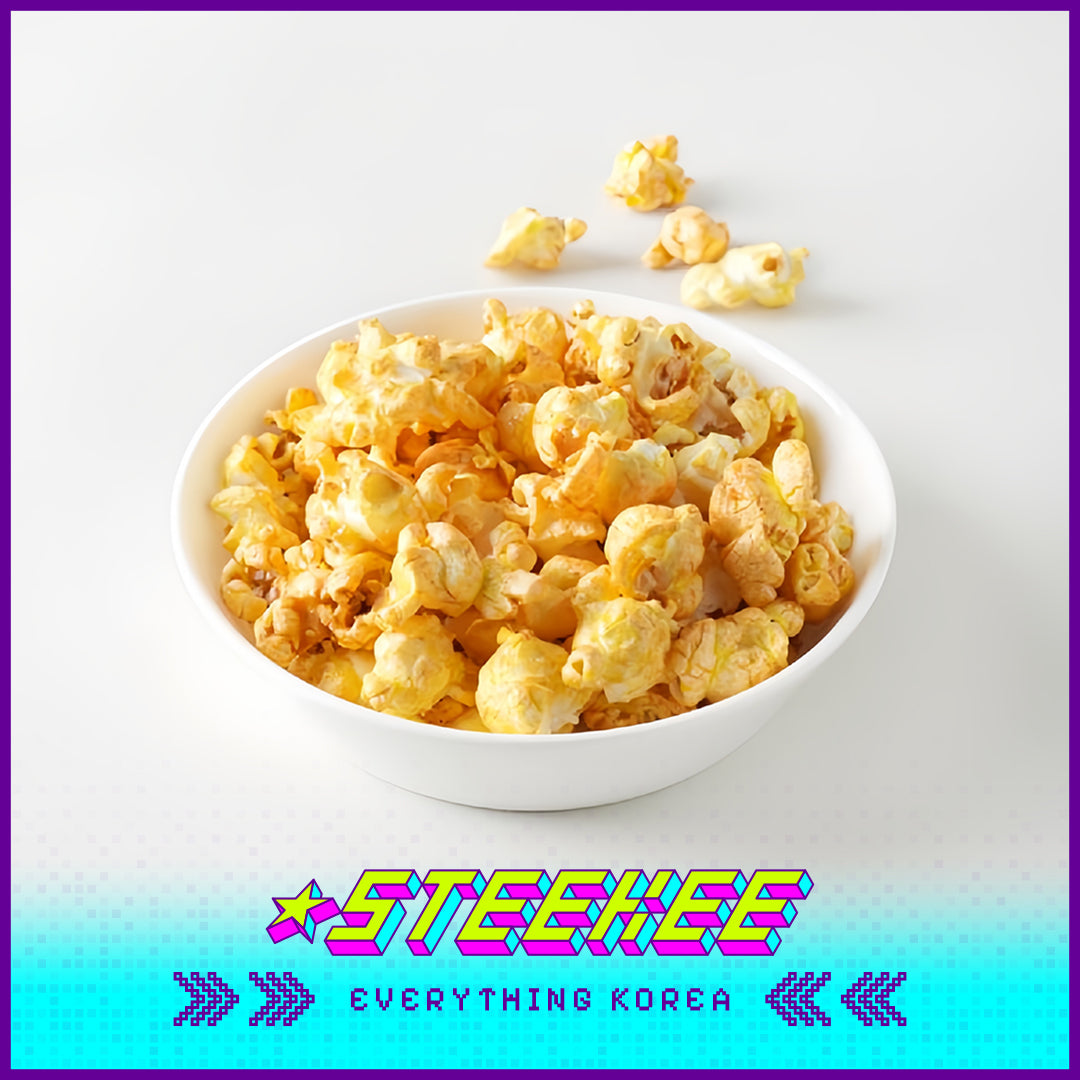Simplus Caramel Butter Flavor Crispy Popcorn by Steekee Korea 4190