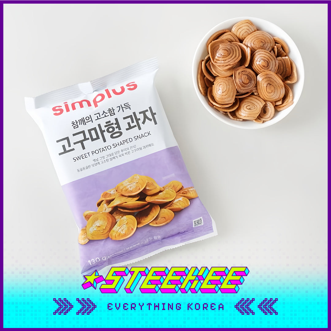 Simplus Sweet Potato Shaped Snack 130g by Steekee Korea 4192