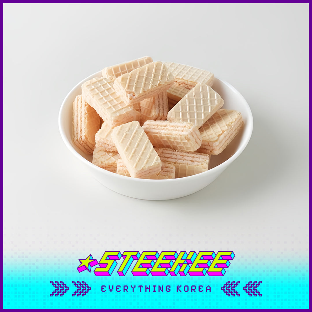 Simplus Strawberry Mini Wafer Snack 235g by Steekee Korea 4195