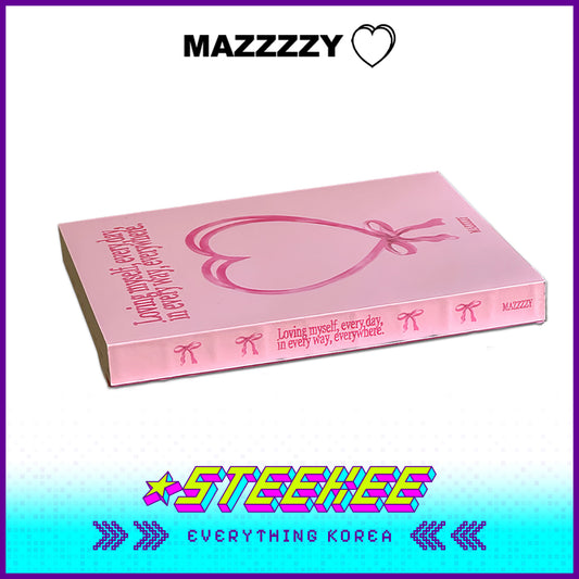 MAZZZZY爱心日记本手账本记事本闪奇韩国4211