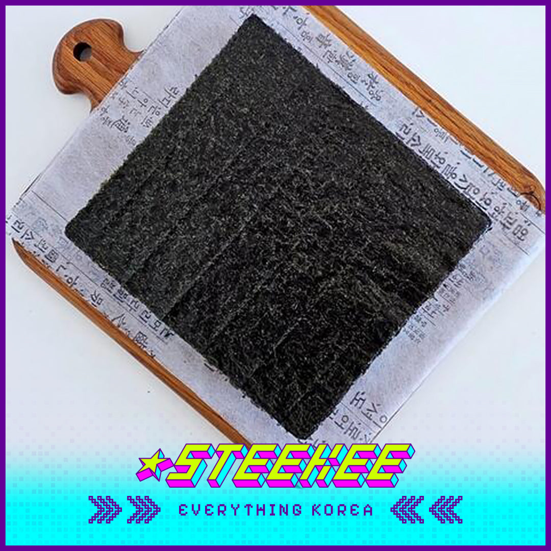 TAECHOGIM Double-baked Rice Roll Sushi Traditional Healthy Natural Seaweed by Steekee Korea 4232