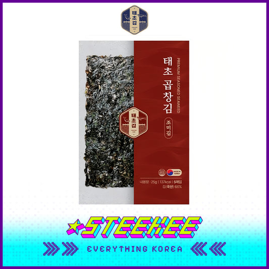 태초김调味高级牛肠紫菜海苔中包装闪奇韩国4235