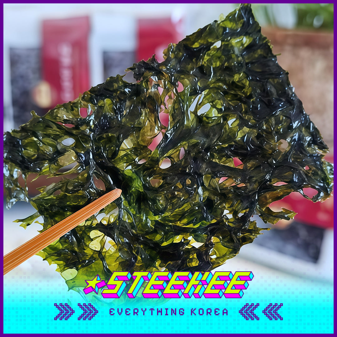 TAECHOGIM Seasoned Premium Oxgut Lunch Box Sushi Roasted Seaweed Small Package by Steekee Korea 4238