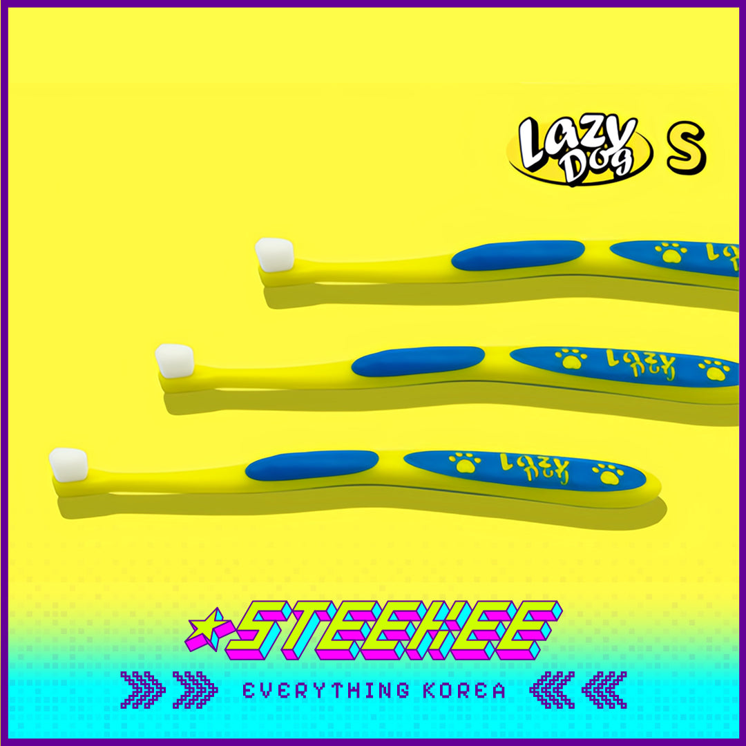 LazyDog微米级细软宠物护齿牙刷闪奇韩国4255