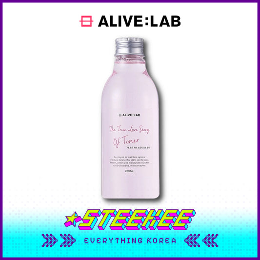 ALIVE:LAB玫瑰水低敏保湿水爽肤水200ml闪奇韩国4262