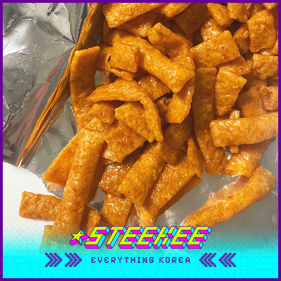 GOOD TODAY Spicy Corn Crisp Bars Snack 90g by Steekee Korea 4309