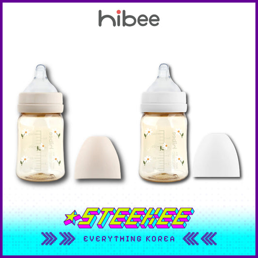 Hibee PPSU防胀气耐摔婴儿奶瓶春季雏菊版170ml闪奇韩国4313