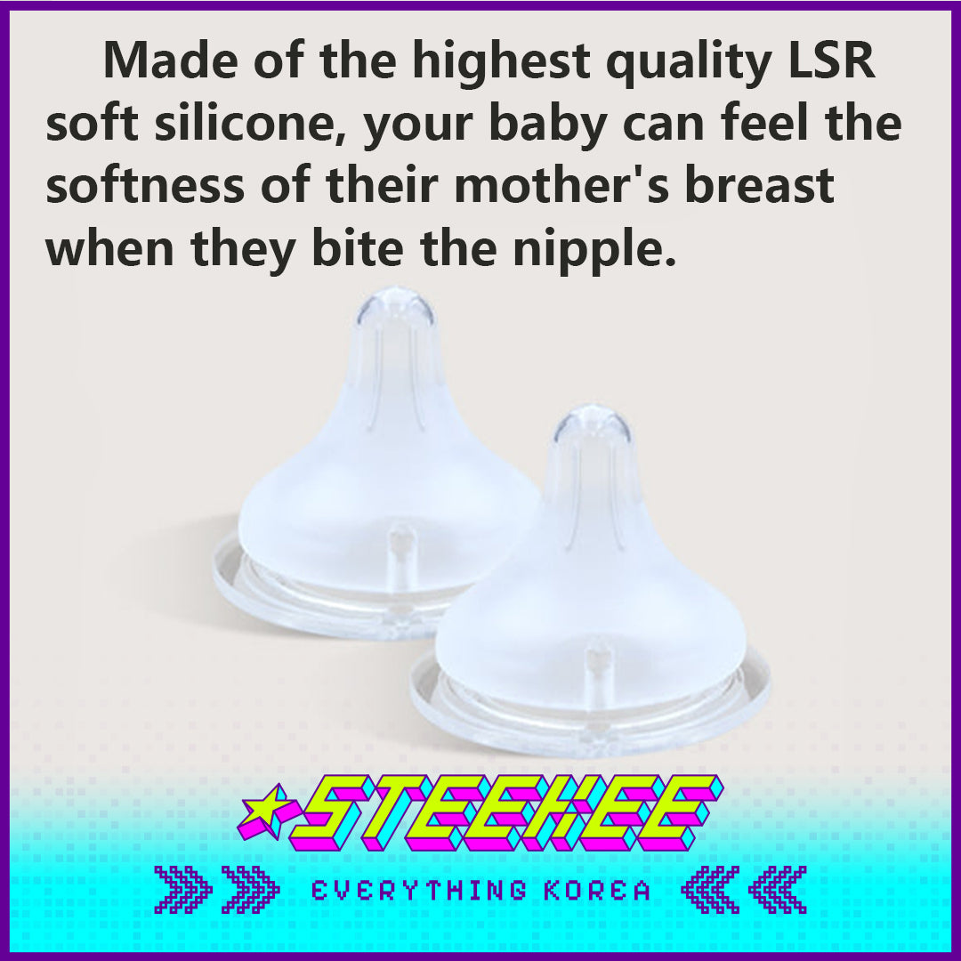 Hibee Eight Air Vents PPSU Anti-Colic BPA-free Baby Bottle Large Capacity 270ml by Steekee Korea 4316