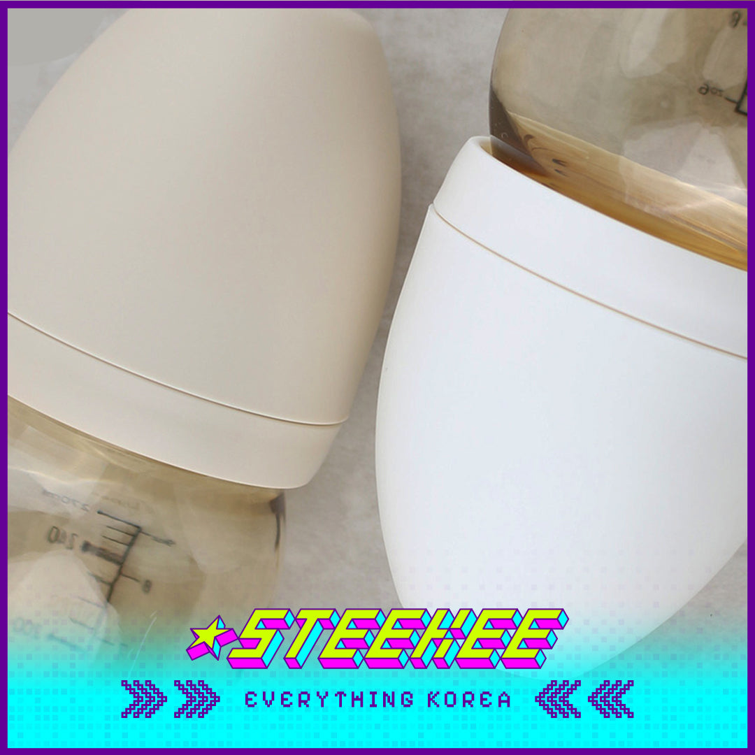 Hibee Eight Air Vents PPSU Anti-Colic BPA-free Baby Bottle Large Capacity Cotton 270ml by Steekee Korea 4317