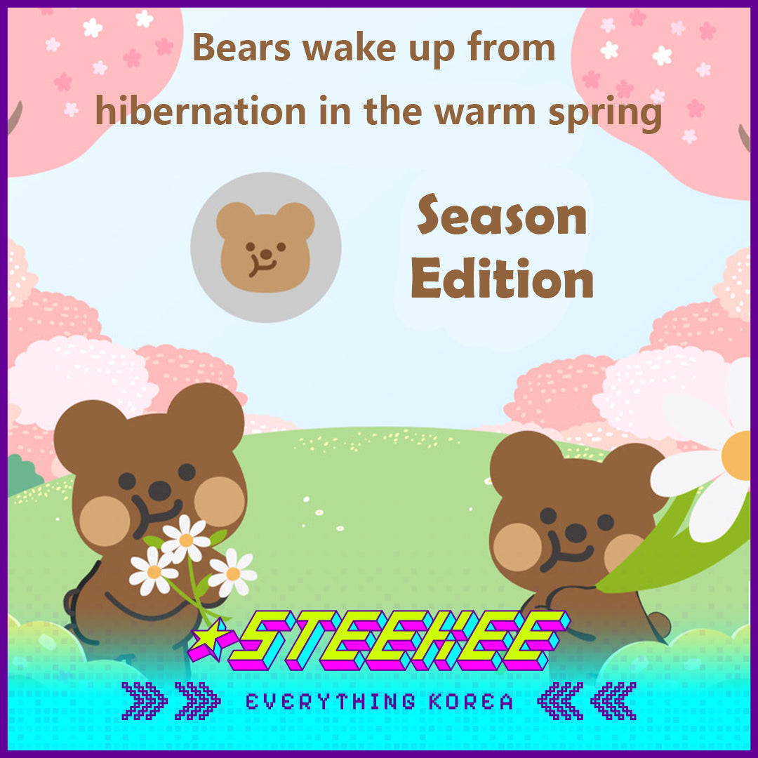 Hibee Eight Air Vents PPSU Anti-Colic BPA-free Baby Bottle Large Capacity Cute Bear 270ml by Steekee Korea 4318