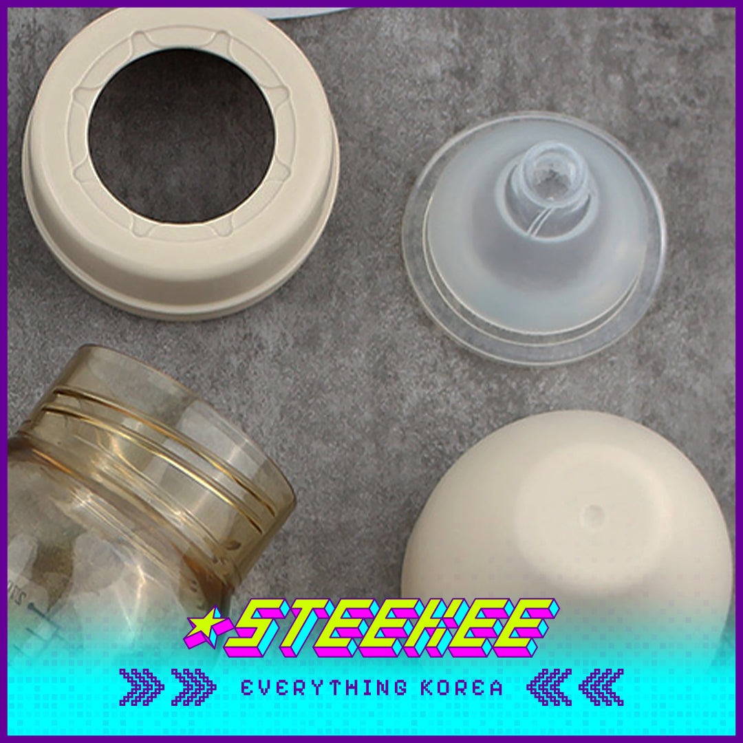 Hibee Eight Air Vents PPSU Anti-Colic BPA-free Baby Bottle Large Capacity Spring Daisy 270ml by Steekee Korea 4319