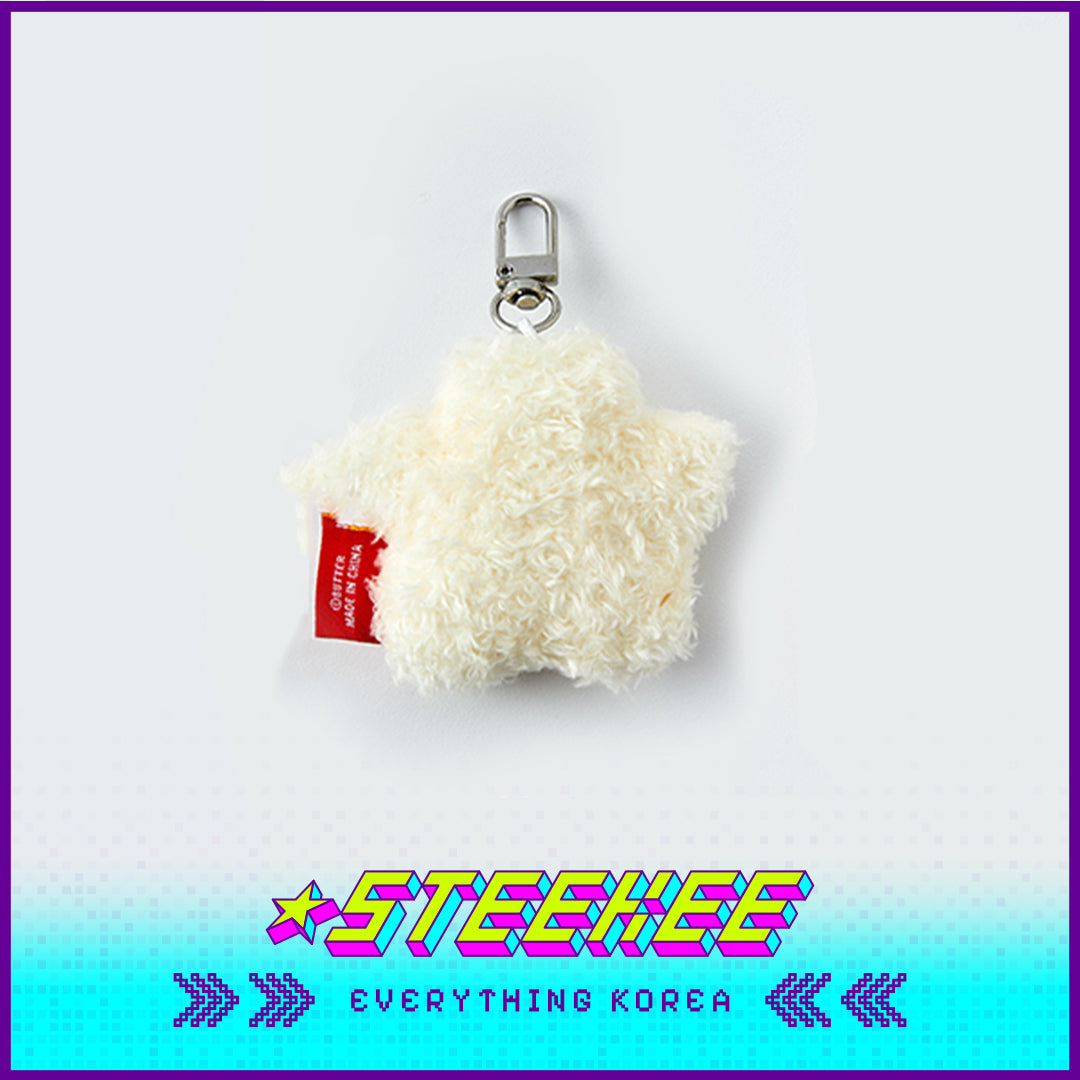 BUTTER SHOP Butter Bear Cute Plush Toy Keychain Keyring by Steekee Korea 4334