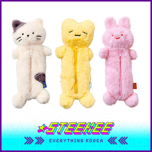 BUTTER SHOP大容量毛绒可爱笔袋闪奇韩国4345