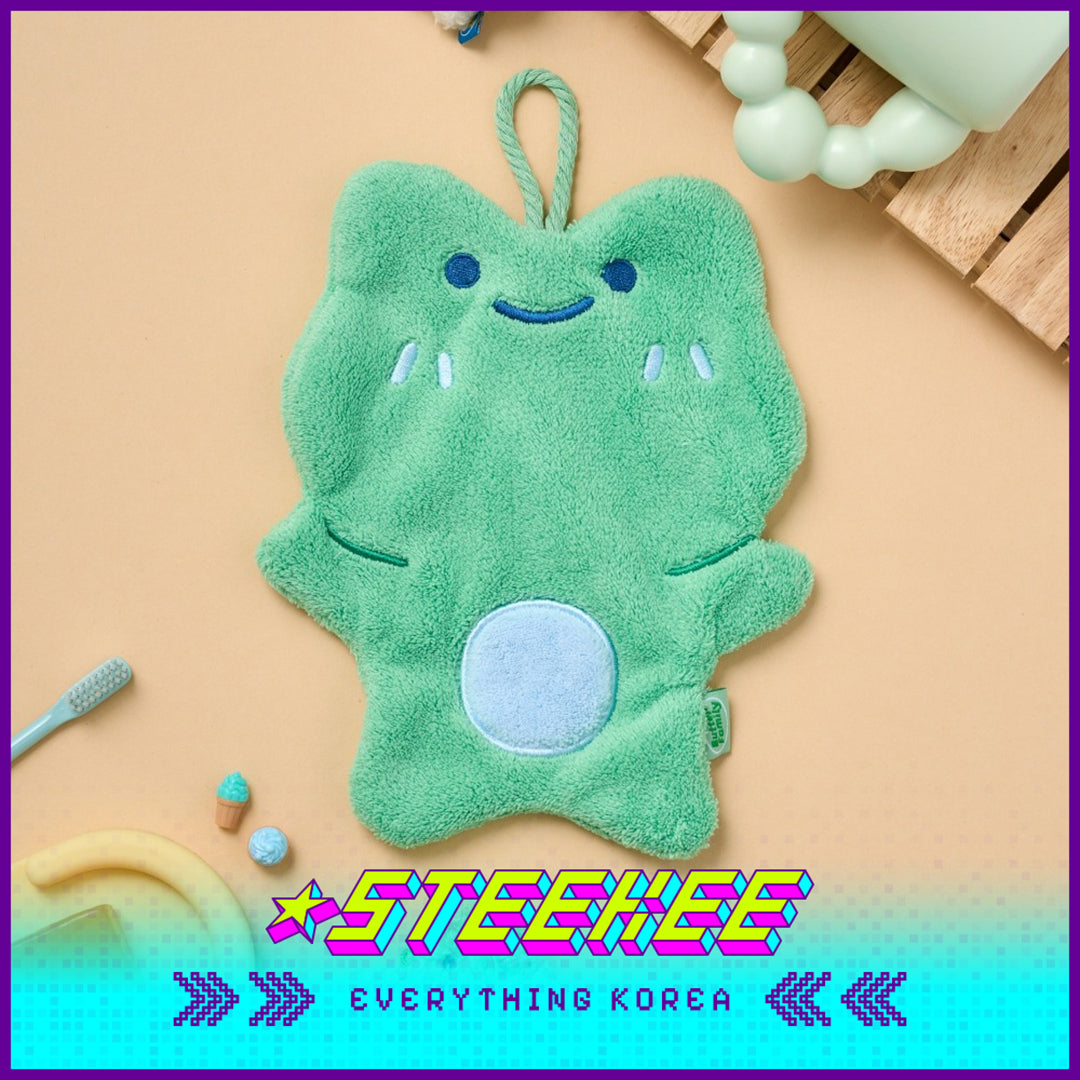 BUTTER SHOP Butter Family Soft Kitchen Bathroom Absorbent Cleaning Hand Towel by Steekee Korea 4351
