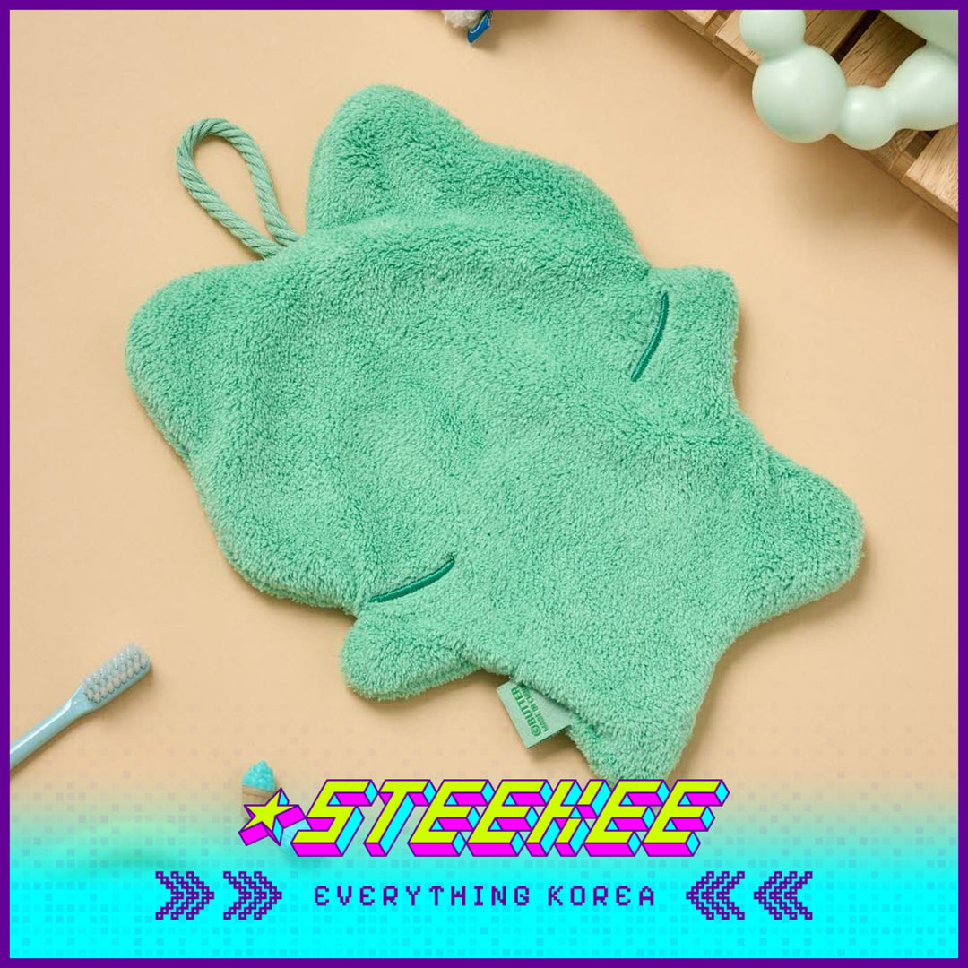 BUTTER SHOP Butter Family Soft Kitchen Bathroom Absorbent Cleaning Hand Towel by Steekee Korea 4351