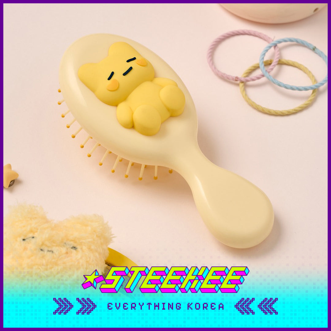 BUTTER SHOP Cute Portable Mini Hairbrush Comb by Steekee Korea 4358