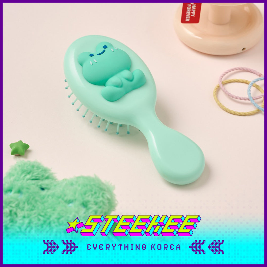 BUTTER SHOP Cute Portable Mini Hairbrush Comb by Steekee Korea 4358