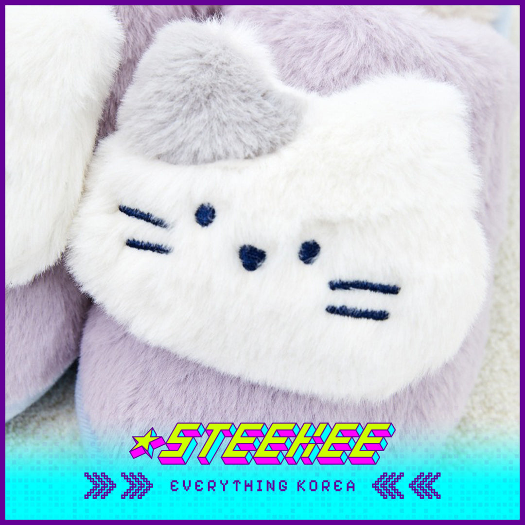 BUTTER SHOP Butter Family Plush Warm Home Indoor Slippers by Steekee Korea 4359