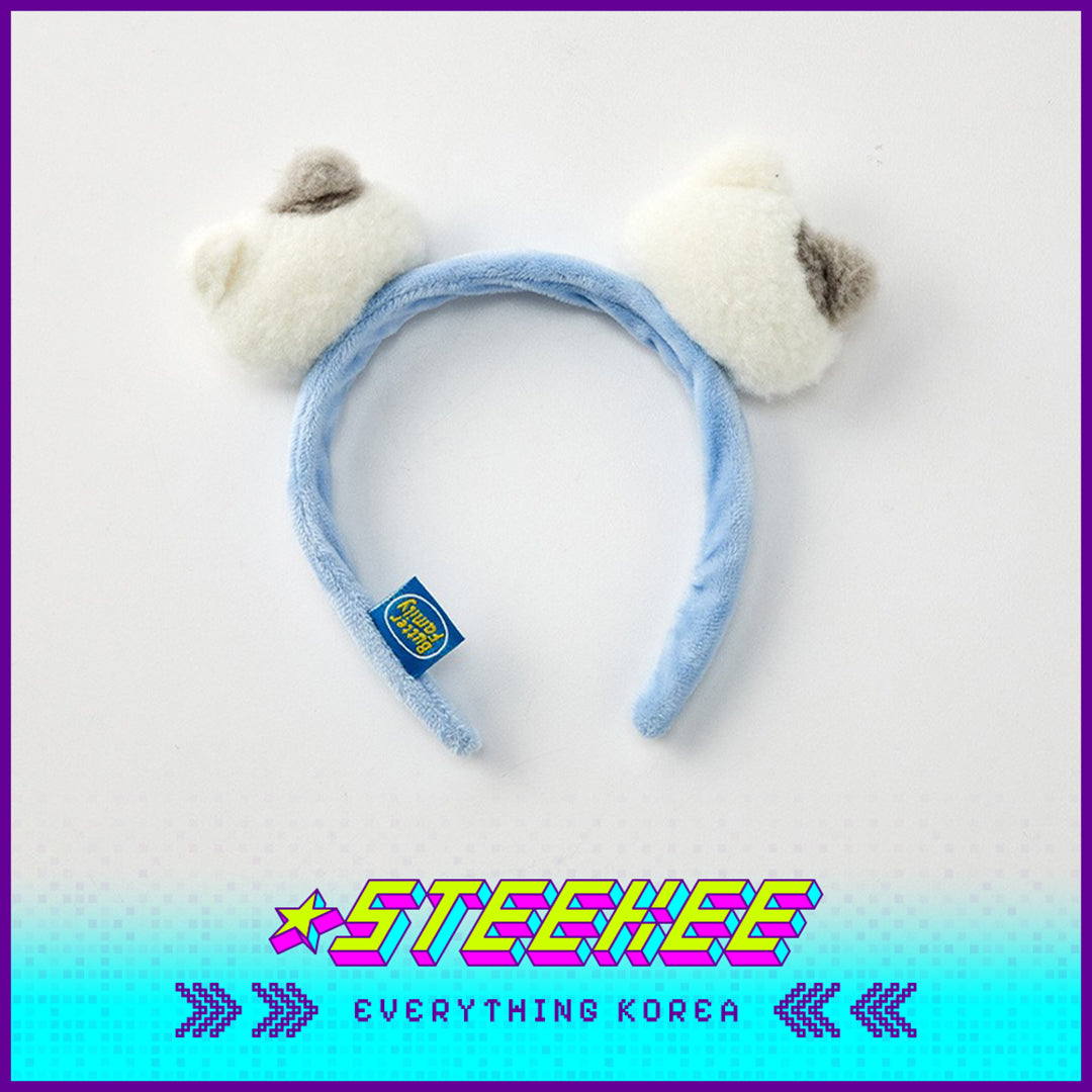 BUTTER SHOP Butter Family Cute Plush Doll Headband Accessories by Steekee Korea 4365