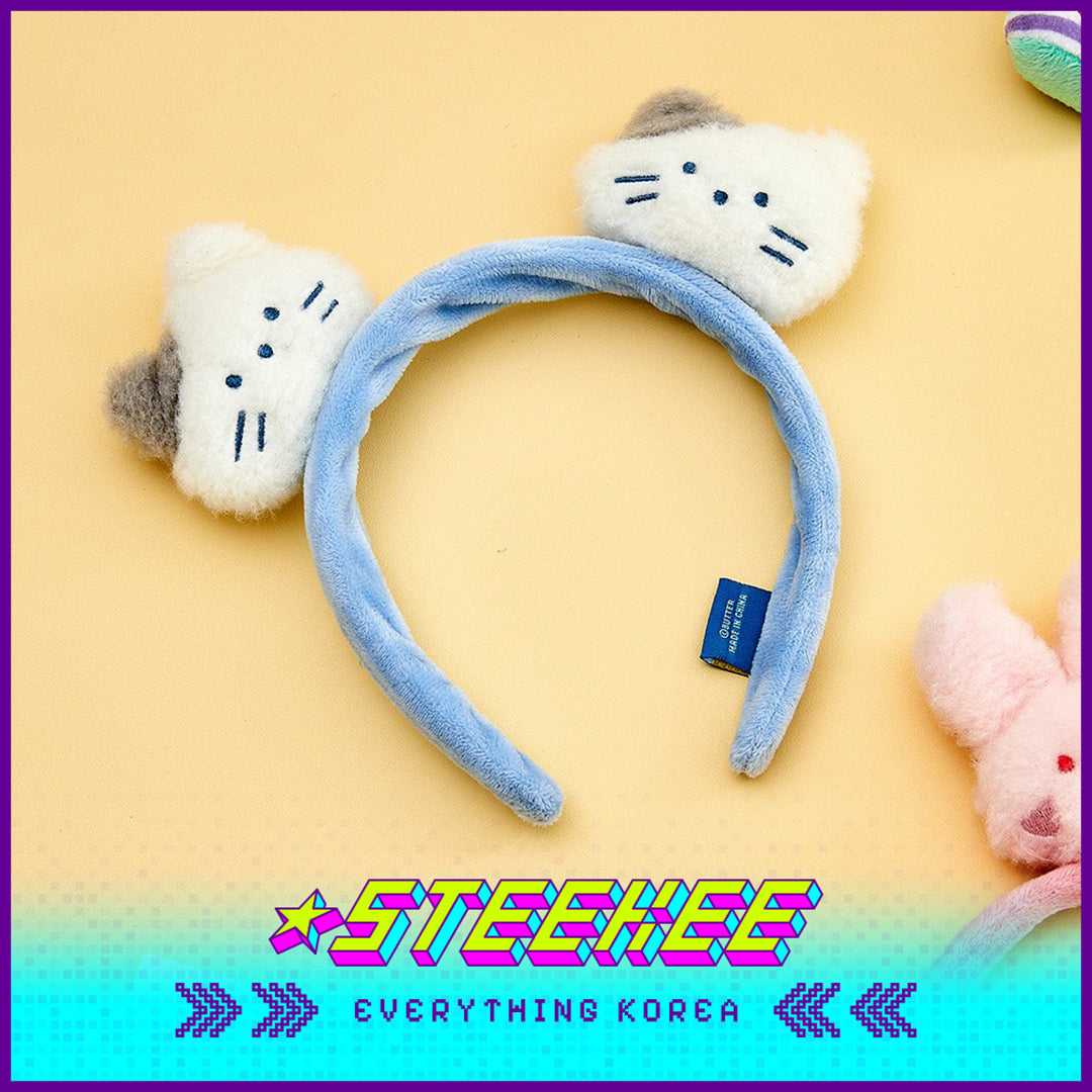 BUTTER SHOP Butter Family Cute Plush Doll Headband Accessories by Steekee Korea 4365