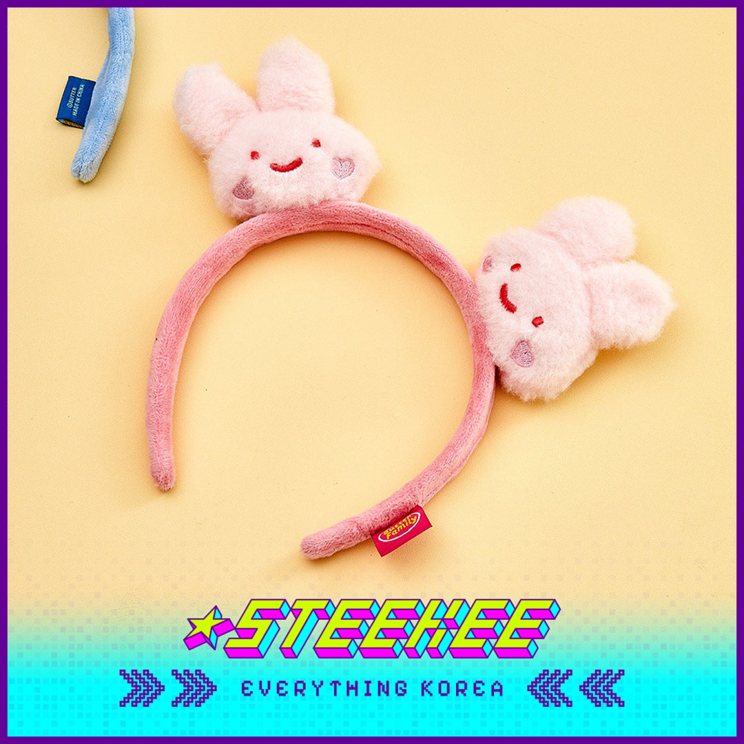 BUTTER SHOP Butter Family Cute Plush Doll Headband Accessories by Steekee Korea 4365