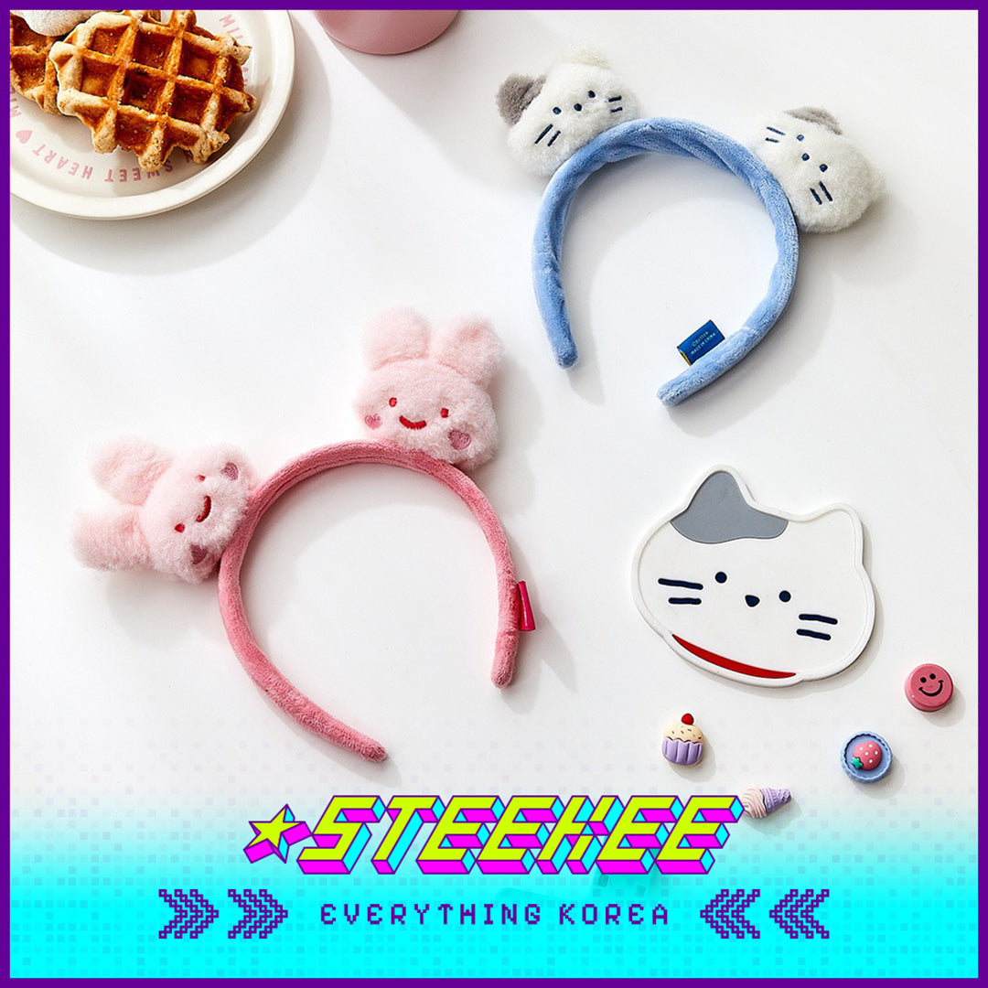 BUTTER SHOP Butter Family Cute Plush Doll Headband Accessories by Steekee Korea 4365