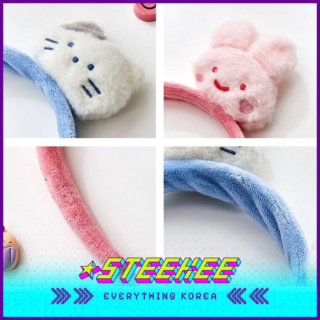 BUTTER SHOP Butter Family Cute Plush Doll Headband Accessories by Steekee Korea 4365