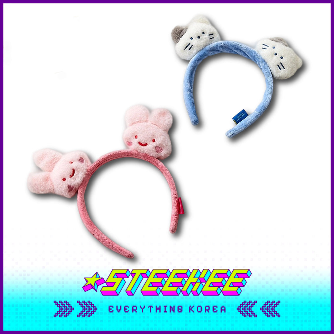 BUTTER SHOP Butter Family Cute Plush Doll Headband Accessories by Steekee Korea 4365