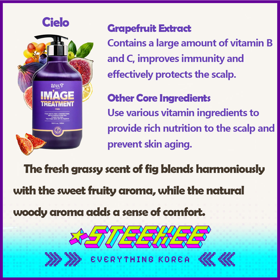 Wis.T Image系列香氛温和修护护发素500ml闪奇韩国4368