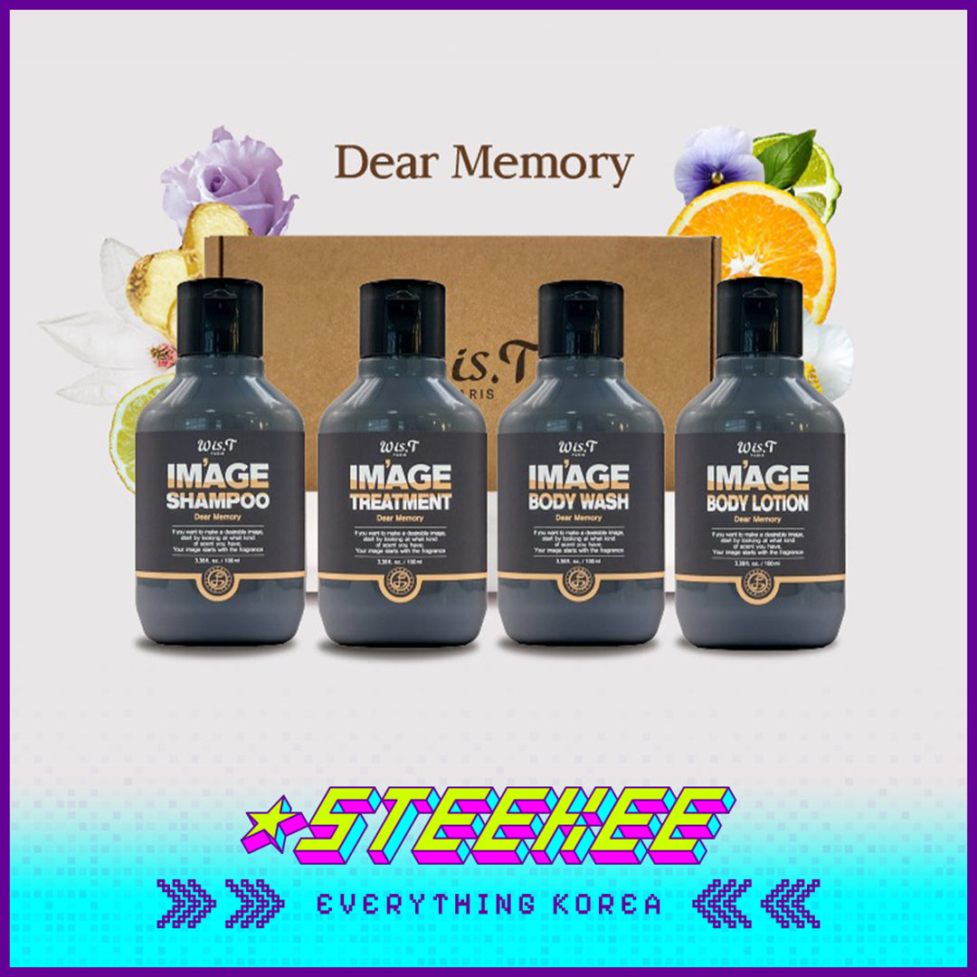 Wis.T Image Dear Memory Travel Portable Mini Collection Gift Set of 4 by Steekee Korea 4371