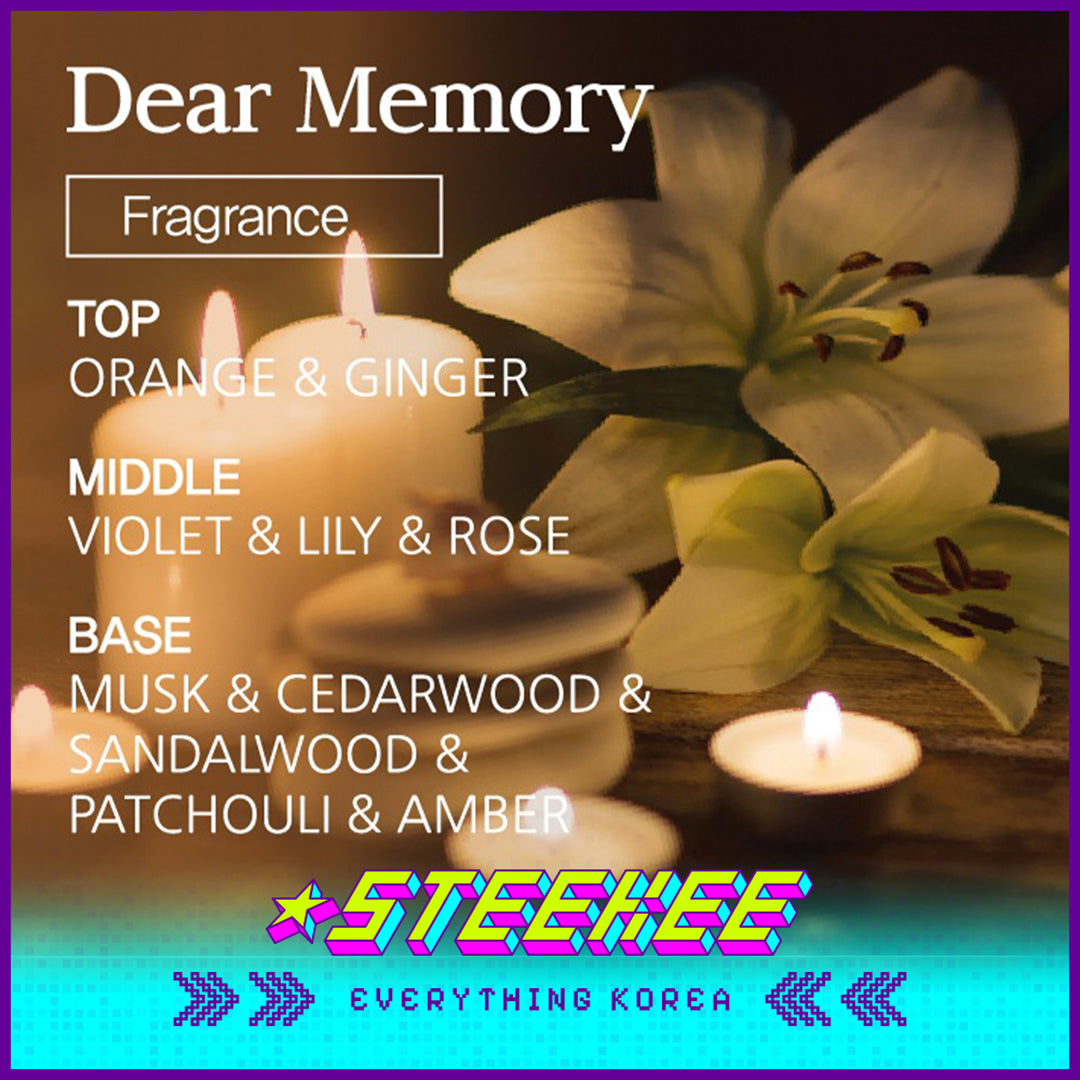 Wis.T Image Dear Memory Travel Portable Mini Collection Gift Set of 4 by Steekee Korea 4371