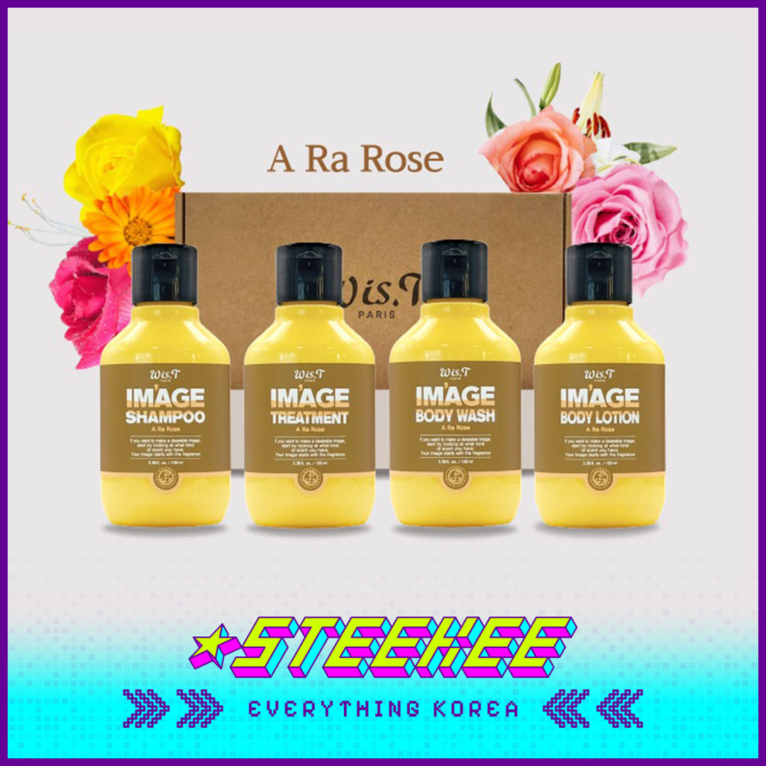 Wis.T Image A Ra Rose Travel Portable Mini Collection Gift Set of 4 by Steekee Korea 4373