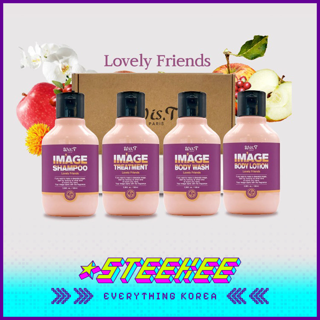 Wis.T Image Lovely Friends Travel Portable Mini Collection Gift Set of 4 by Steekee Korea 4375