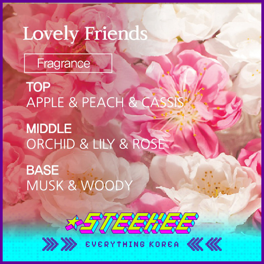 Wis.T Image Lovely Friends Travel Portable Mini Collection Gift Set of 4 by Steekee Korea 4375