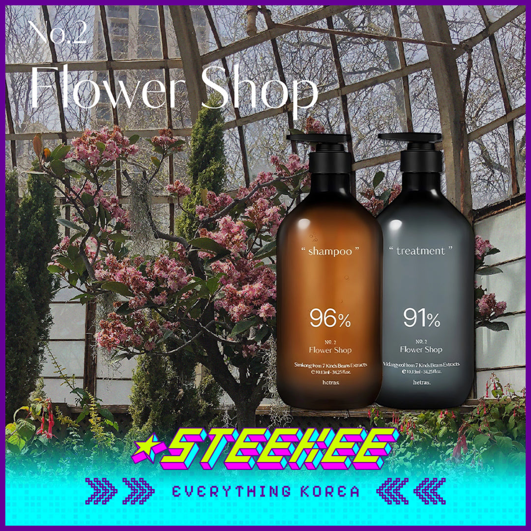 Hetras Premium Hair Care Simkong Anti-Hair Loss Shampoo and Vidangyeol Soft Treatment Fragrance Conditioner Combo Set by Steekee Korea 4378