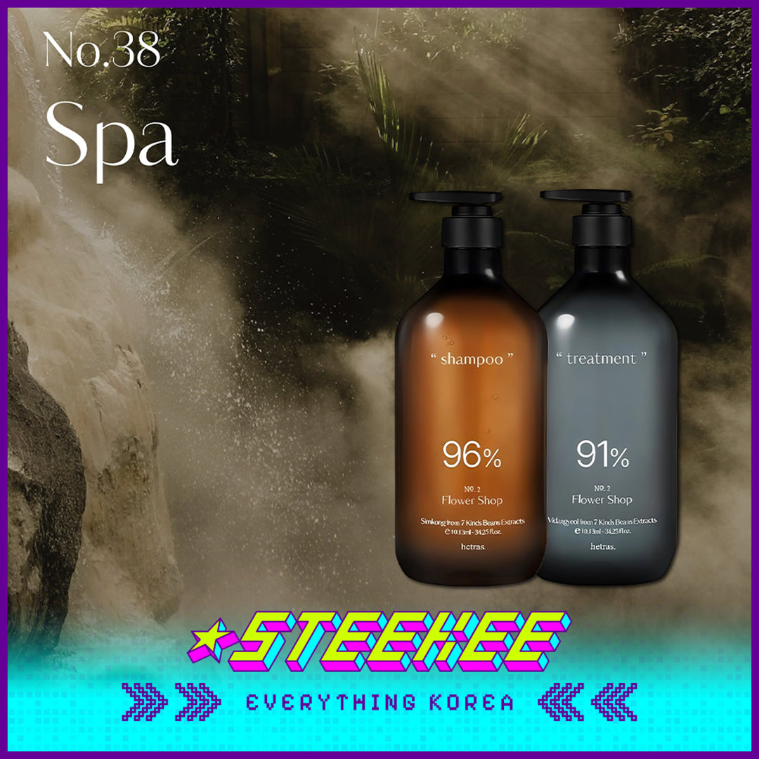 Hetras Premium Hair Care Simkong Anti-Hair Loss Shampoo and Vidangyeol Soft Treatment Fragrance Conditioner Combo Set by Steekee Korea 4378