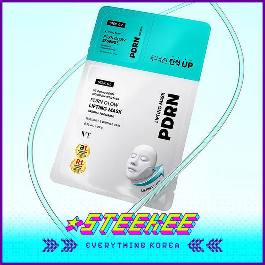 大创VT PDRN光泽提拉面膜27g+光泽精华1.5ml闪奇韩国4384