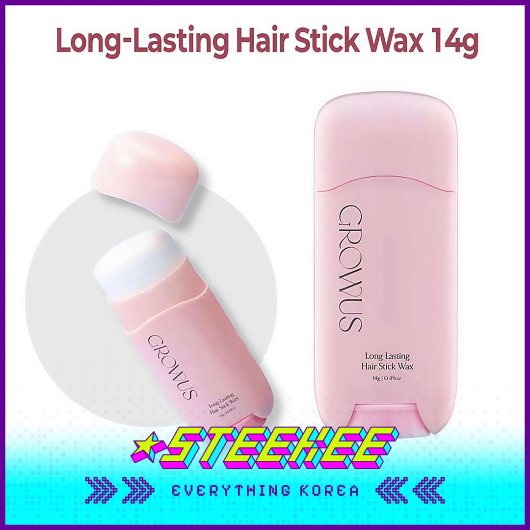 GROWUS Long Lasting Hair Care Styling Wax Stick 14g by Steekee Korea 4386