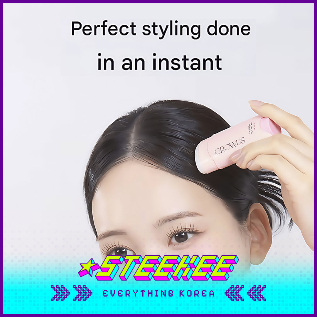 GROWUS Long Lasting Hair Care Styling Wax Stick 14g by Steekee Korea 4386