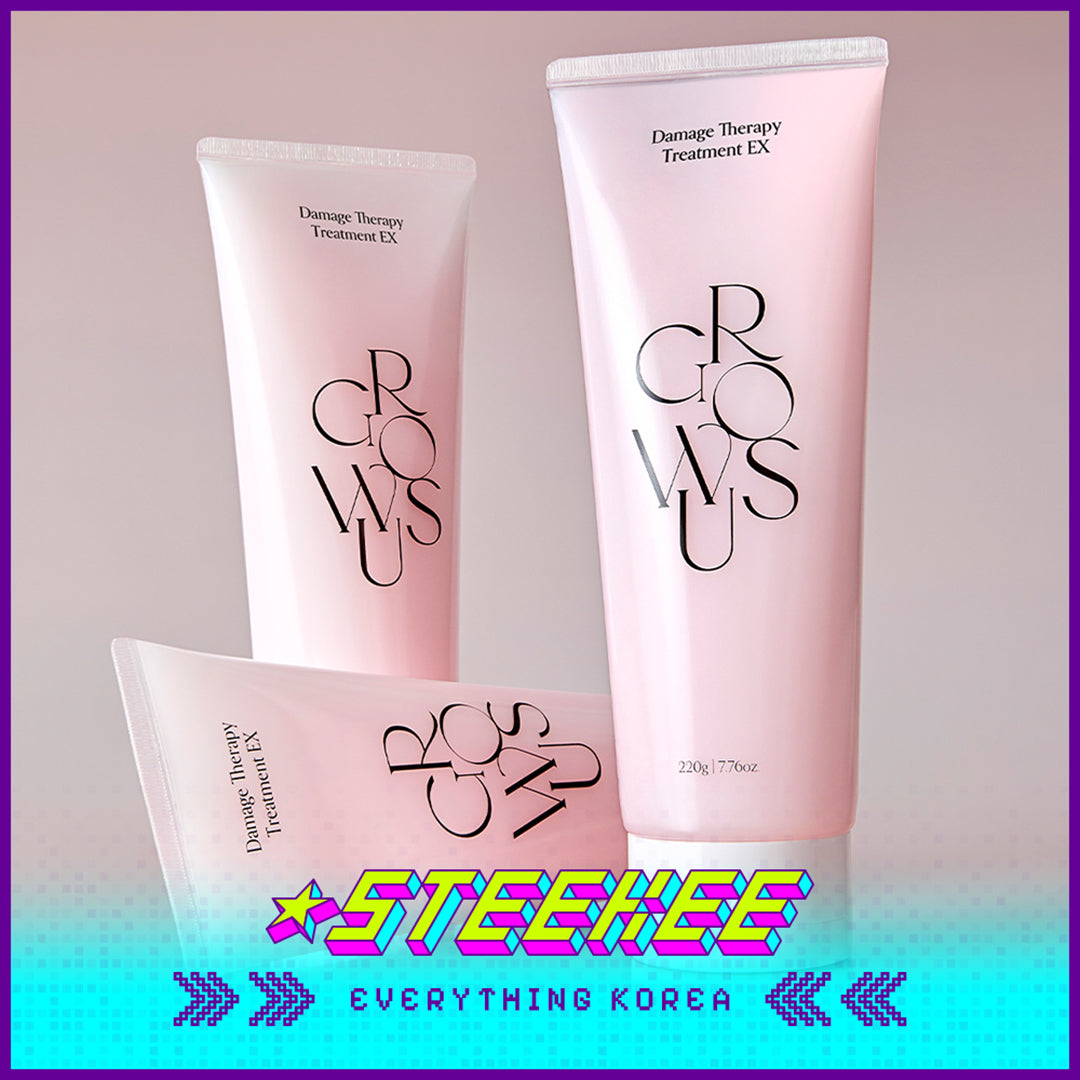 GROWUS Damage Therapy Repair Split End Hair Cream Treatment Conditioner 220g by Steekee Korea 4388