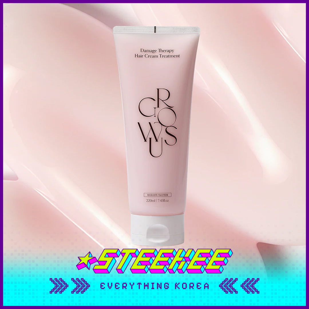 GROWUS Damage Therapy Repair Split End Hair Cream Treatment Conditioner 220g by Steekee Korea 4388