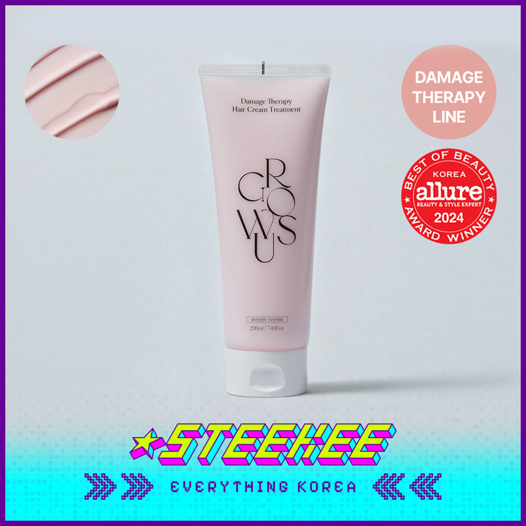 GROWUS Damage Therapy Repair Split End Hair Cream Treatment Conditioner 220g by Steekee Korea 4388