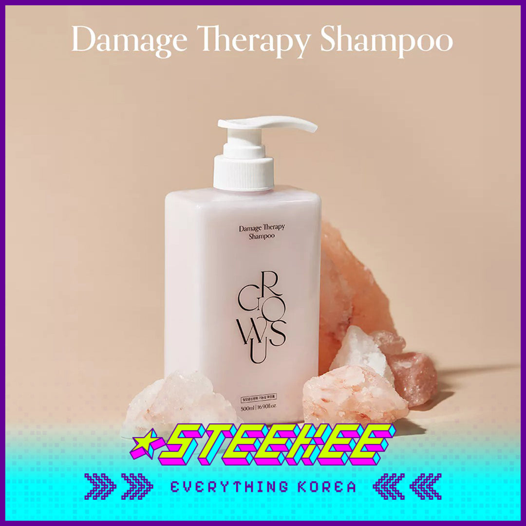 GROWUS Deep Cleansing Long-lasting Repairing Anti-Hair Loss Damage Therapy Shampoo 500ml by Steekee Korea 4389