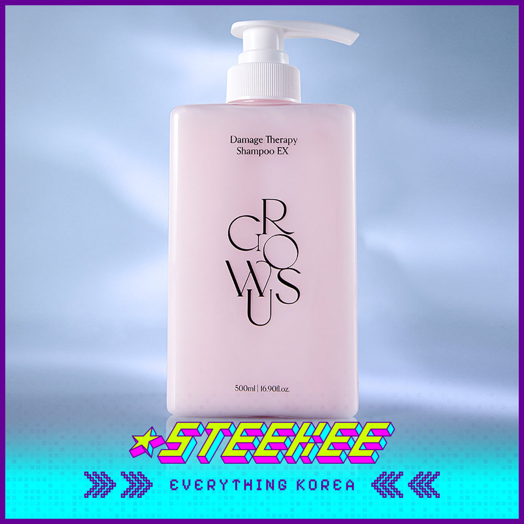 GROWUS Deep Cleansing Long-lasting Repairing Anti-Hair Loss Damage Therapy Shampoo 500ml by Steekee Korea 4389