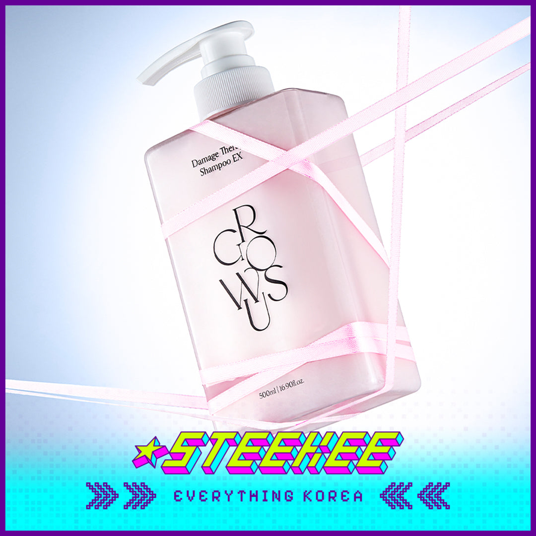 GROWUS Deep Cleansing Long-lasting Repairing Anti-Hair Loss Damage Therapy Shampoo 500ml by Steekee Korea 4389